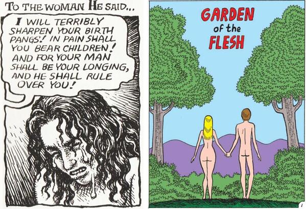 Robert Crumb's The Book of Genesis (2009) and Gilbert Hernandez' Garden of Flesh (2016)