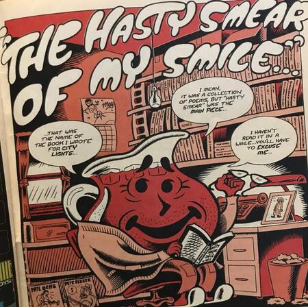 Peter Bagge's collaboration with Alan Moore