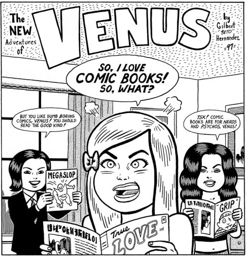 Gilbert's character Venus